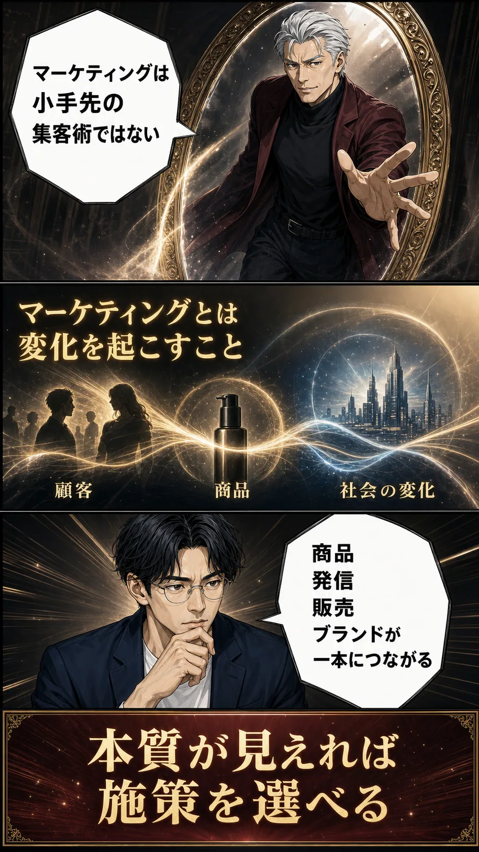マーケティングとは変化を起こすこと